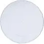 AmazonBasics Disposable Clear Plastic Plates, 100-Pack, 7.5-inch