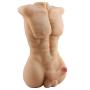 Lxmxm Silicone Skin Sex Doll for Women Male Torso 3D Sex Love Doll Full Body Real Torso Female Beginner Masturbation Tools Sex Toy