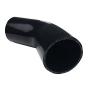 Ronteix Universal 4 Ply High Performance 45 Degree Elbow Coupler Silicone Hose (3-1/8(80MM), BLACK)