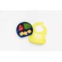Suction Plate for Baby and Toddler - Divided Silicone Plate - BPA Free - Dishwasher and Microwave Safe - Cute Baby Shower Gift (Navy)