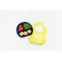 Suction Plate for Baby and Toddler - Divided Silicone Plate - BPA Free - Dishwasher and Microwave Safe - Cute Baby Shower Gift (Navy)