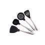 Nonstick Pan Spatula Silicone Spatula Stainless Steel Spatula Soup Spoon Spatula Silicone Kitchenware Set