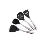 Nonstick Pan Spatula Silicone Spatula Stainless Steel Spatula Soup Spoon Spatula Silicone Kitchenware Set