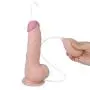 Sun-Love Flexible Soft Silicone with Suction Cup for Hands-Free Pleasure Realistic Women Squirting Toy Sun-Love
