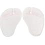 3 Pairs Soft Self-Adhesive Silicone Gel Forefoot Cushions Forefoot Pain Relief Grip Pads Non Slip Pain Relief Sandal Insoles for Thong Slipper Protectors Toe Posts Protectors for Women Men (Random)