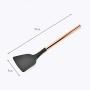 Silicone kitchenware nine-piece set of stainless steel handle cooking tools including spaghetti grabbing brush scraper spatula shovel spoons, etc.