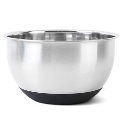 HOT Stainless Steel Mixing Bowl with Non-Slip Silicone Base Kitchenware