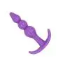 UIUIUS 4PCS Various Size Silicone Sexy Stimulation Toys for Adult,Purple