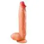 12 Inch Silicone Material Waterproof Female Mǎssǎger Lifelike D?ld? with Suction Cup Vibrant Toy