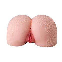 Lifelike Pocket Pusseys Ssexy Love Doles for Men Realistic Smooth Skin Durable Silicone 2 Tight Holes Live Cup Adult Toys for Men Hands Free (Color : Skin)