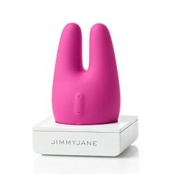 Jimmyjane - Form 2 USB Massager, Medical Grade Silicone, Waterproof, Rechargable, Pink