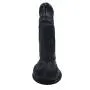 Yasuodd Portable 8.3 inch Realistic Massager Toys Lifelike Silic?ne-D?ld? with Suction Cup for Women (Color : Black)