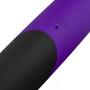 Velocity Waterproof 10 Speed Silicone Wireless Therapeutic Massager Wand, Purple