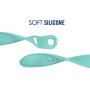 VATI Sport Band Compatible for Apple Watch Band 38mm 40mm 42mm 44mm, Soft Silicone Sport Strap Replacement Bands Compatible with 2019 Series 5 iWatch Apple Watch Series 4/3/2/1, Sport, Nike+, Edition