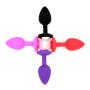 Knowwest ?màl Toys Trainer Silicone Rose B-ütt Plùgs Stimùl?tion for Starter Beginner Men Women Couples
