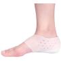 1 Inch Height Increase Insole - Invisible Heel Lift Pads - Silicone Gel Inserts Socks