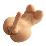 Muajsia Realistic Body Torso Doll 2 in 1 Adult Toy for Man and Woman Friends