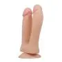 Rea.listic Double Headed Dícks High-Quality Silicone Material Relaxation Massager Toys