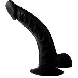 RJFAB 9 Inch Realistic Double Layer Silicone Toy with Strong Suction Cup