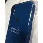 Anti-Drop iPhone XR(6.1Inch) Liquid Silicone Gel Case, TOSHIELD Soft Microfiber Cloth Lining Cushion for iPhone XR- Retail Package (Blue Horizon)