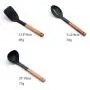 Silicone Cooking Utensil Kitchen Set - Wooden Handle Nonstick Cookware Spatula Cooking Tool Silicone Kitchenware Set, Kitchenware