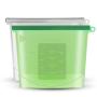 Silicone Food Bags Large Reusable Storage containers,2 PCS X 1L/50OZ Airtight Bags and Fridge Organizers for Freeze, Microwave Save Fruits,Vegetables, Milk, Meat and Sea Food