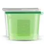 Silicone Food Bags Large Reusable Storage containers,2 PCS X 1L/50OZ Airtight Bags and Fridge Organizers for Freeze, Microwave Save Fruits,Vegetables, Milk, Meat and Sea Food