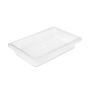 Rubbermaid Commercial Products Food Storage Box/Tote for Restaurant/Kitchen/Cafeteria, 2 Gallon, Clear (FG330700CLR)