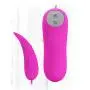 Qhufnng Silicone Mini Toy for Women, Battery, 12 Speeds, Waterproof Preferable Gift for Lover Remote Vibrantor Toy, Pink
