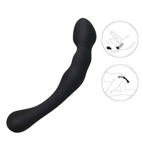 FST Anal Dildo Body Safe Silicone G-Spot Stimulation Prostate Massager, Waterproof Butt Plug for Men and Women Anal Sex Toy