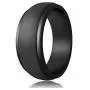 POPCHOSE Silicone Wedding Ring for Men, Mens Silicone Rubber Wedding Bands, Thin Breathable Silicone Ring Size 7 8 9 10 11 12 13, 1 Pack