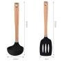 Silicone Kitchenware Spoon Shovel Set - 8 Piece Set Kitchen Gadget, Shovel Egg Beater Kitchen Cooking Spoon Shovel