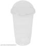 Simply Deliver 32 oz Plastic Cup for Cold Drinks, Crystal Clear PET, 500-Count