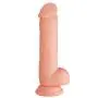 BaiYun-Love 6" Waterproof Remote Control Massager Wand 10 Vibrating Massage Toy Realistic Silicone Vibratior (Color : Flesh) BaiYun-Love (Color : Brown)
