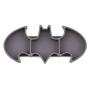 Bumkins DC Comics Batman Silicone Grip Dish, Suction Plate, Divided Plate, Baby Toddler Plate, BPA Free, Microwave Dishwasher Safe