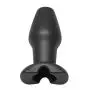 Master Series Invasion Hollow Silicone Anal Plug, Large