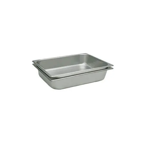 Update International STP-504 SS Steam Table Pan, 25 Gauge, 1/2 Size, 4” Deep