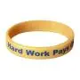 Reminderband Silicone Wristbands - 100 Pack - Personalized Customizable Rubber Bracelets - Customized for Motivation, Events, Gifts, Support, Causes, Fundraisers, Awareness - Men, Women