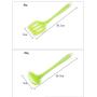 JunbosiKitchenware Silicone Kitchenware 5 Piece Set One-Piece Translucent High Temperature Cooking Spoon Shovel Spoon Shovel Set Kitchenware