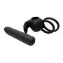 O-GAME Silicone Massage Ring Exercise Double Vibarator Ring Toys for Men