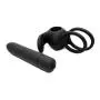 O-GAME Silicone Massage Ring Exercise Double Vibarator Ring Toys for Men