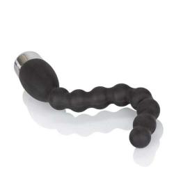 Silicone Bendable Flexible 10 Multi-Speed Massager Beaded Plug Toy for Men Women Btime4018