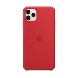 Apple Silicone Case (for iPhone 11 Pro Max) - (Product) RED