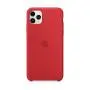 Apple Silicone Case (for iPhone 11 Pro Max) - (Product) RED