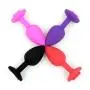 Knowwest ?màl Six Toys Trainer Silicone Rose B-ütt Plùgs Stimùl?tion for Starter Beginner Men Women Couples