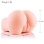 Mini Pussy Ass Doll Male Masturbator Realistic Virgin Butt Anal Stroker with 2 Holes for Vagina Anal Sex Toys Men Masturbation