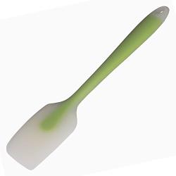 Best Selling One Silicone Kitchenware Cake Baking Translucent Green Spatula