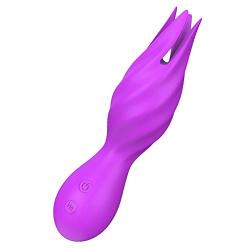 Qhufnng Silicone Messager Powerful Quiet Multispeed 9 Modes Wireless and Travel Friendly Adult Toys for Women Best Choices for Holidays for Foot Back Neck Muscle Aches Purple