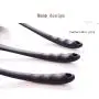 Kitchenware Utensils Premium Silicone Non-Stick and Heat Resistant Utensils for Cooking, Flipping and Pressing Black 3 packs