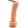 Best Gift 6.6 Inch Real Soft Lifelike D?ld? Big Monster Many Points Medical Silicone Massage Toys Easy to Carry